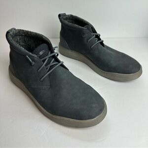 Hey Dude Jo Men’s Size 9 Shoes or EU 42 Chukka Boots Navy Dark Gray Grey